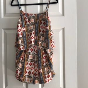 Aztec inspired Romper